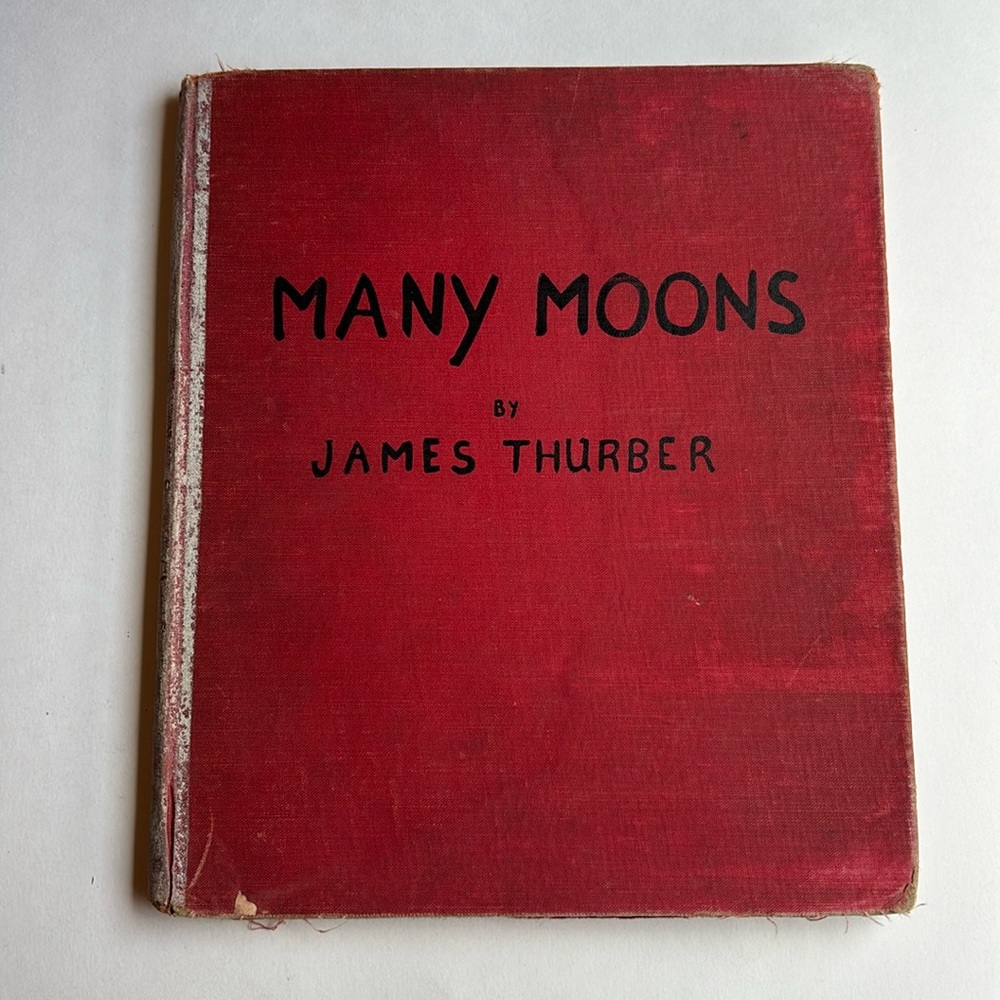 Many Moons by James Thurber Hardcover Book